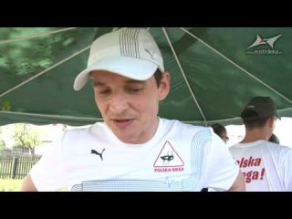 Przemysław Babiarz promował w Ostrołęce akcję &#8222;Polska Biega&#8221; (zdjęcia, wideo)
