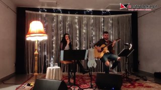 Koncert Walentynkowy w Olszewie Borkach - Wystąpili Aleksandra Ram i Arkadiusz Chojnowski