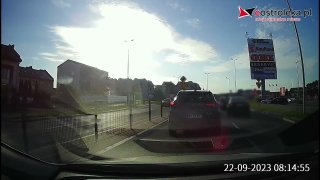 Ostrołęka: Egzamin na prawo jazdy zakończony kolizją
