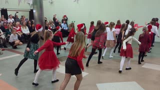Wigilijne spotkanie Zespołu Tańca Współczesnego De-eM 