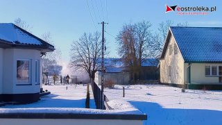 Pożar w Mostowie w powiecie ostrołęckim