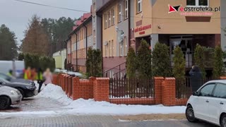 Wizja lokalna z udziałem nożownika w szkole w Kadzidle