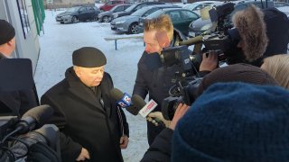 Jarosław Kaczyński w więzieniu w Przytułach Starych