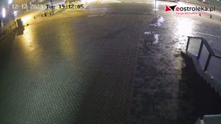 Potrącenie pieszego na ulicy Targowej w Ostrołęce